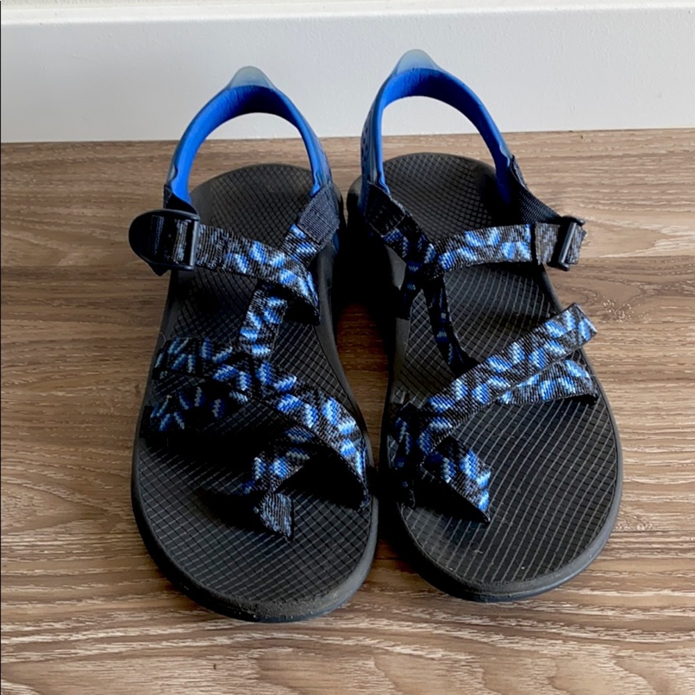 M Chaco size 10 with cushioned rubber back strap